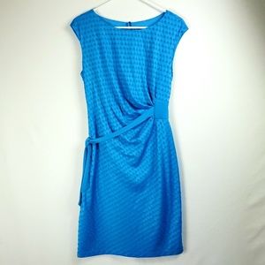 Connected Apparel Side Tie Dress